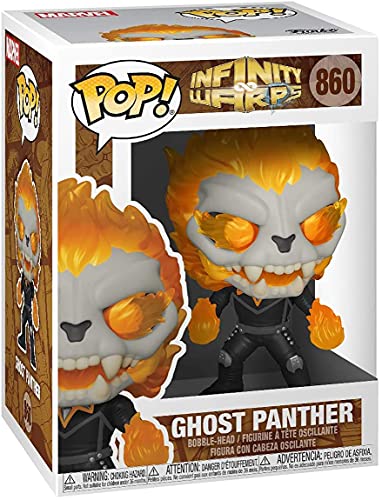 Funko Ghost Panther Marvel Infinity Warps Funko POP! Vinyl F, close-up detail