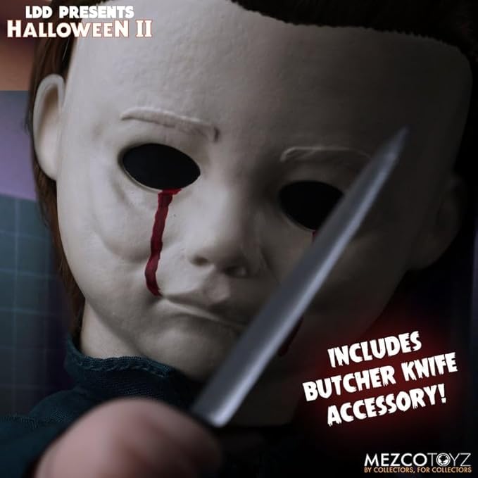 Living Dead Dolls Halloween 2: Michael Myers, side angle