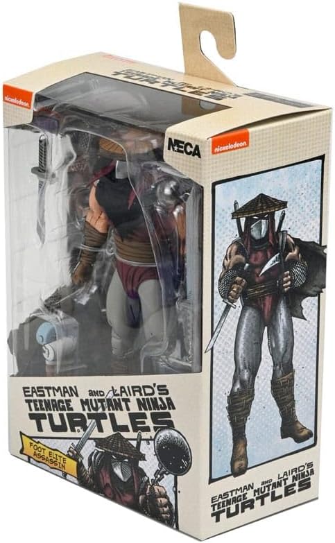 TMNT Comic Foot Assassin (Classic Colours) (Mirage Comics) 7" Scale Action Figure Teenage Mutant Ninja Turtles (view 4)