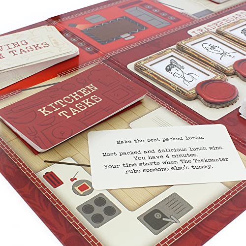 Taskmaster Board Game, close-up detail