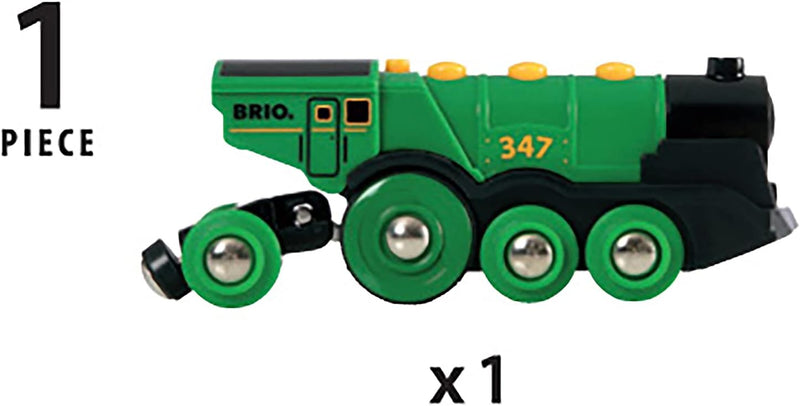 BRIO Big Green Action Locomotive (33593) - Image 3
