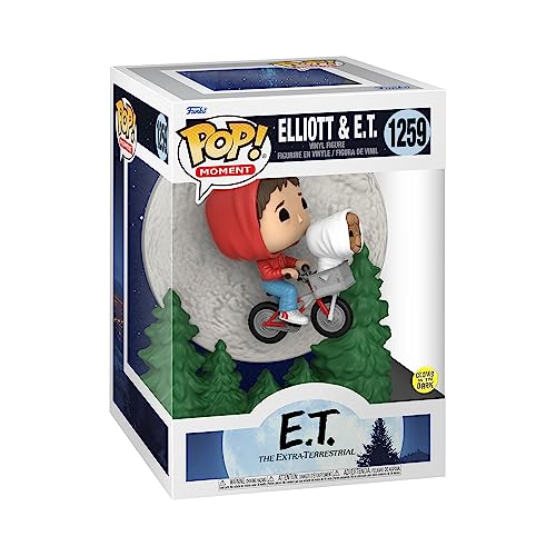 Funko POP Moment E.T. Elliott Flying Glow in the Dark