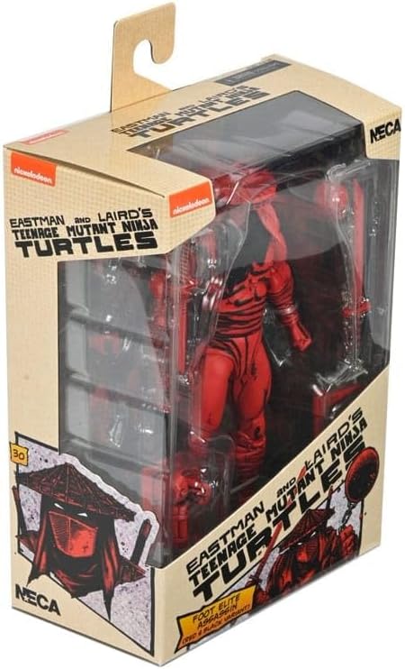 Foot Assassin (Red & Black) Teenage Mutant Ninja Turtles (Mirage Comics) 7" Scale Action Figure (view 4)