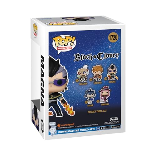 Funko Magna Black Clover POP Animation Vinyl Figure 9 cm, packaging shot