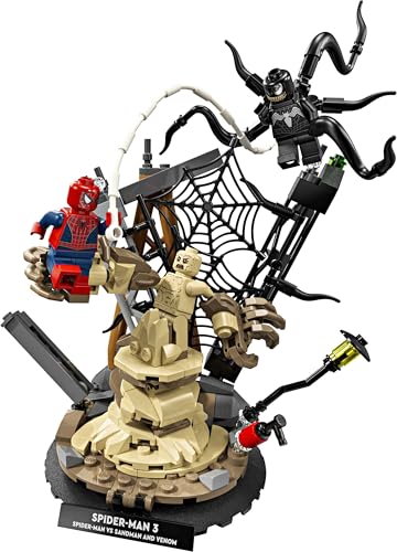 LEGO Marvel set 76334 minifigures Spider-Man Venom Sandman
