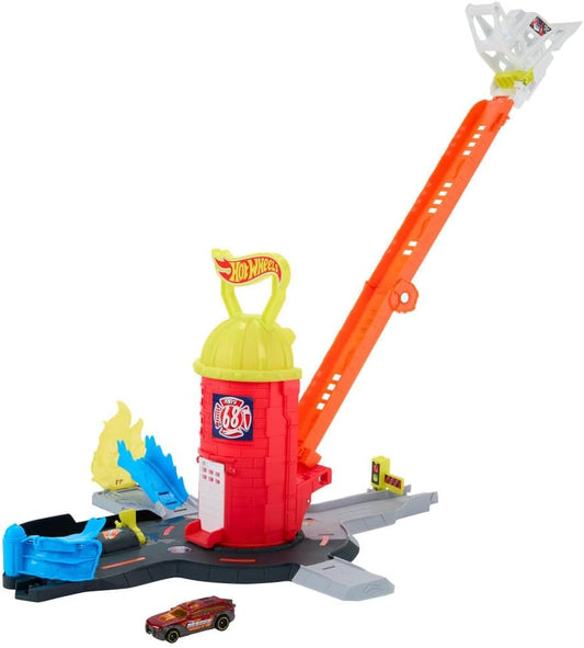 Hot Wheels Super Fire Station Rescue Playset