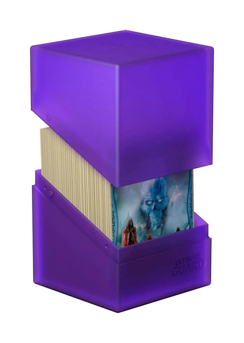 Ultimate Guard Boulder Amethyst 100 Plus, side angle