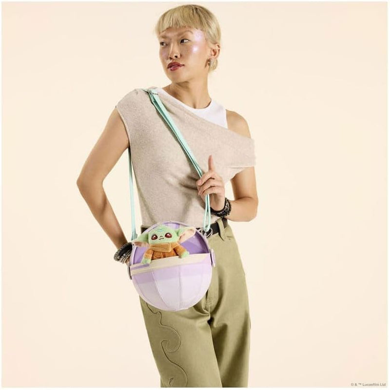 Loungefly - Star Wars Grogu Figural Crossbody Bag close up detail