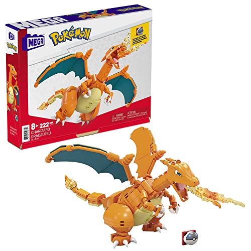 Mega Construx Pokémon Charizard Wonder Builders Construction, alternate view