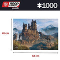 The Witcher Griffin Fight Premium Puzzle 1000 Pieces, size reference