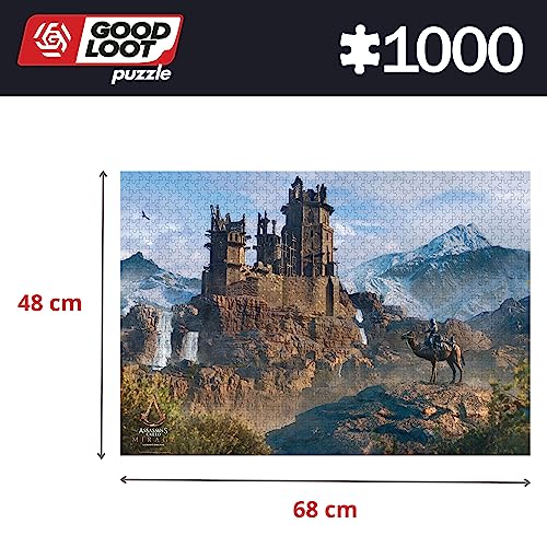 The Witcher Griffin Fight Premium Puzzle 1000 Pieces, size reference