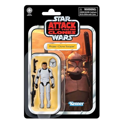 Phase Clone Trooper Figure Star Wars Vintage Collection, close-up detail