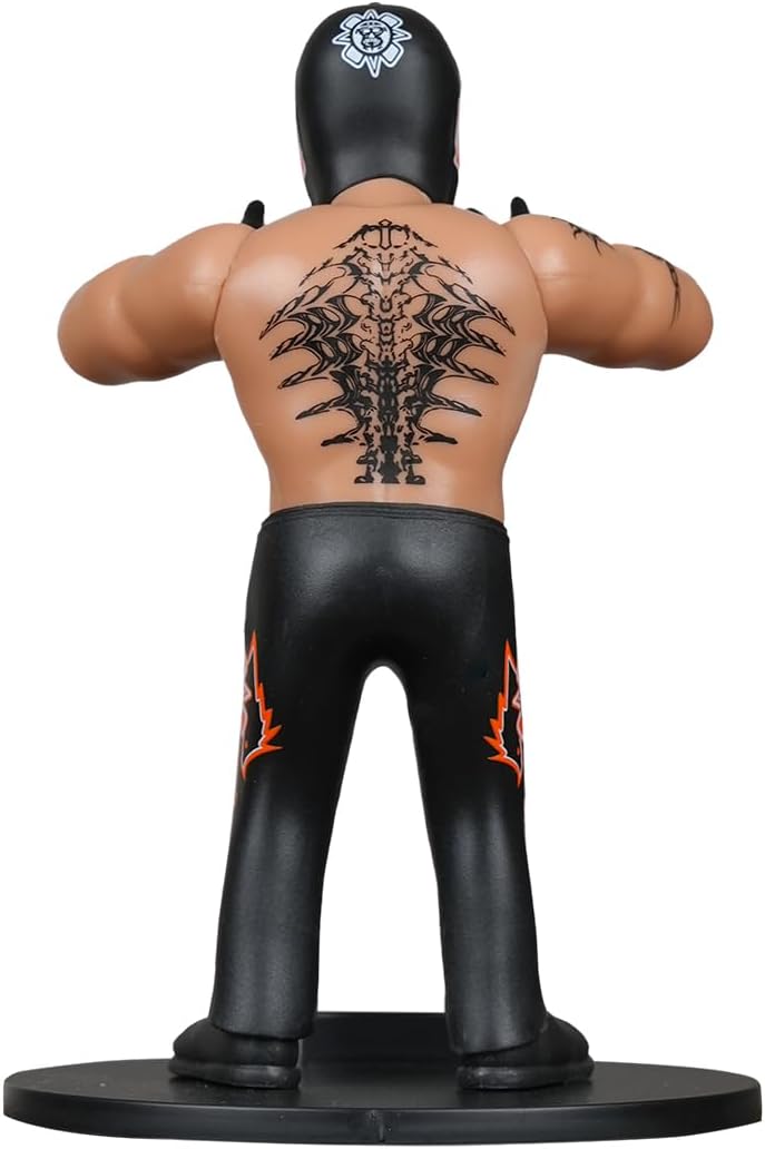 Rey Mysterio WWE MINIX Sports Figure, rear view