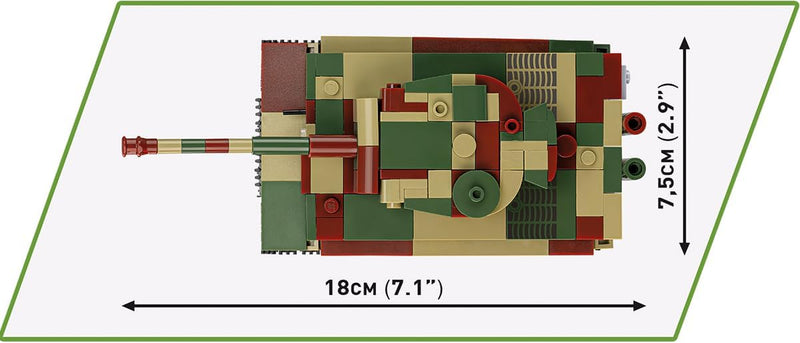Cobi 2735 World War II Tiger VI P.Z. KPFW AUSF. E - Image 4