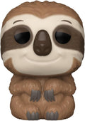 FUNKO Bitty POP! Wearables: Pin 4-Pack with Sloth Bitty POP!, side angle