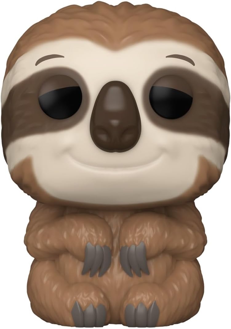 FUNKO Bitty POP! Wearables: Pin 4-Pack with Sloth Bitty POP!, side angle