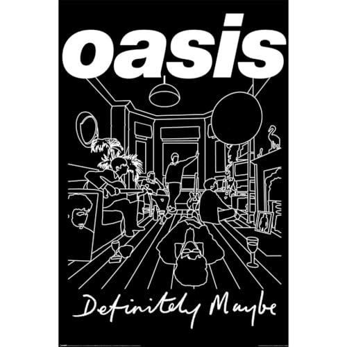 Oasis Definitely Maybe Poster, alternate view