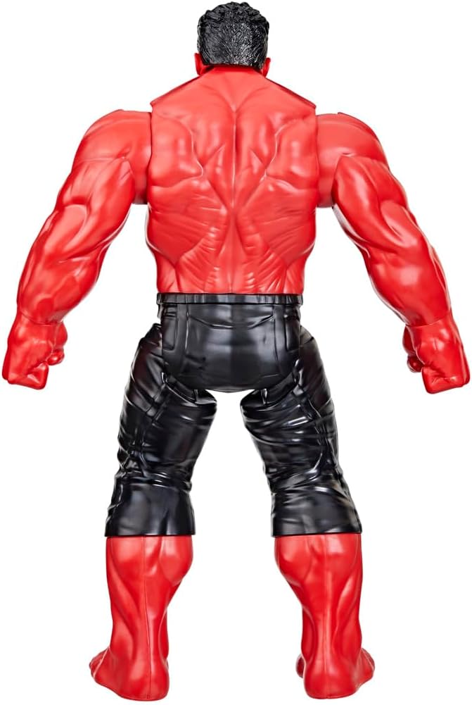 Captain America Brave New World Titan Hero Series Deluxe Red Hulk Action Figure