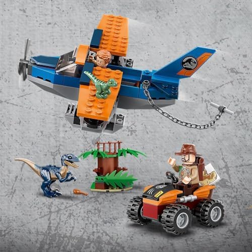 LEGO 75942 Jurassic World Velociraptor: Biplane Rescue Mission