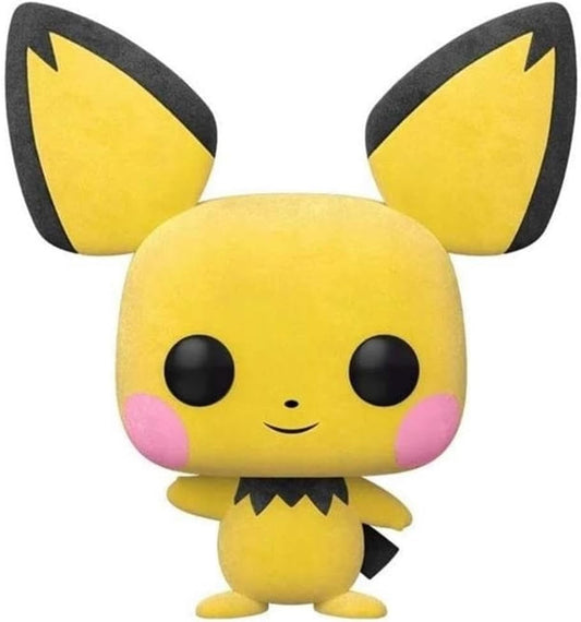 Pichu Pokemon Flocked Funko Pop! Vinyl Figure
