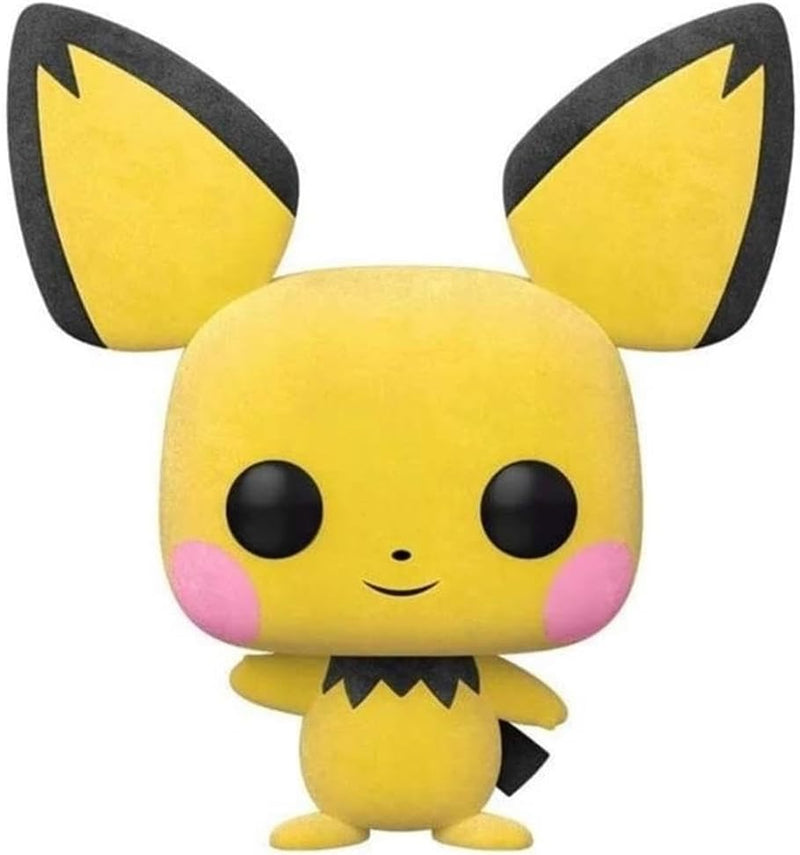 Pichu Pokemon Flocked Funko Pop! Vinyl Figure