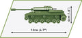 Cobi 3098 World War II IS 2 Heavy Tank 130 pcs - Image 3
