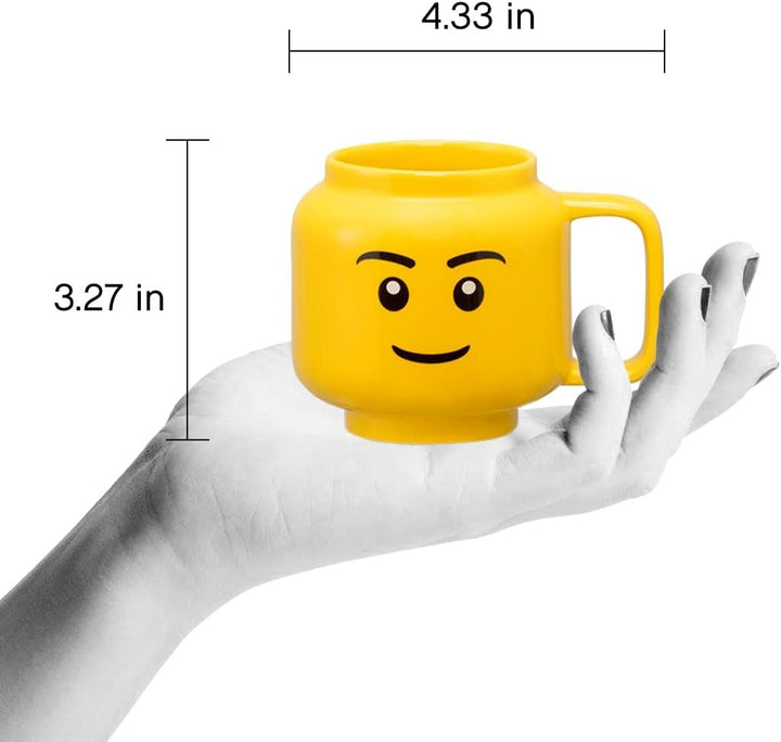 LEGO Small Minifigure Head Boy Ceramic Mug