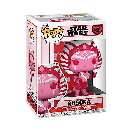 Ahsoka Star Wars Valentines Funko POP! Vinyl Figure, alternate view
