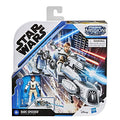 Star Wars Mission Fleet Obi Wan Kenobi with Barc Speeder, close-up detail