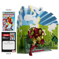 Marvel Iron Man The Invincible Iron Man 126 PVC Statue 11 cm, size reference