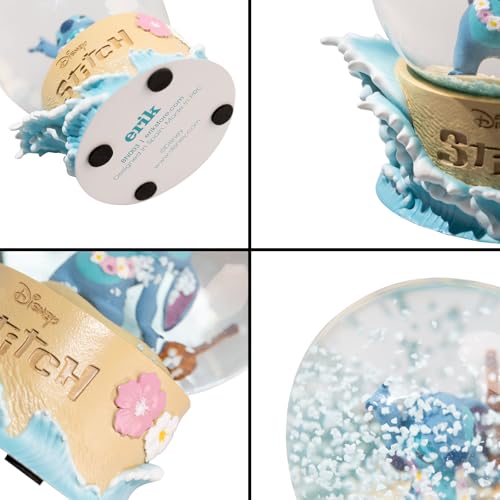 Disney Stitch Snow Globe, packaging shot