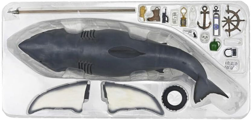 Jaws - The Game Of Jaws / 15" Head To Tail Action Figure 50th Anniversary (view 2)