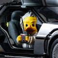 Back to the Future Doc Brown Tubbz PVC Figure Boxed Edition, rear view