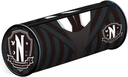 Wednesday Uniform Barrel Pencil Case