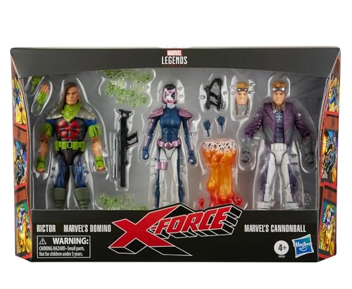 Marvel Legends Series X-Force Multipack Action Figures, close-up detail
