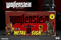 Doctor Collector Wolfenstein 'The New Colossus' Metal Sign, packaging shot