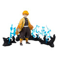 Demon Slayer Kimetsu no Yaiba Zenitsu Thunder Breathing Delu, close-up detail