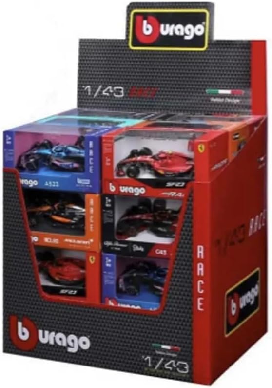 Bburago Formula 1 2025 1:43 Scale Diecast Race Car Assorted