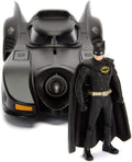 Jada Batman 1989 Batmobile 1:24 Die Cast Collectible Car - Image 3