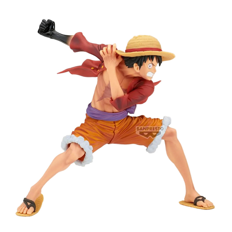 Banpresto One Piece Maximatic Special Monkey D. Luffy Figure, side angle