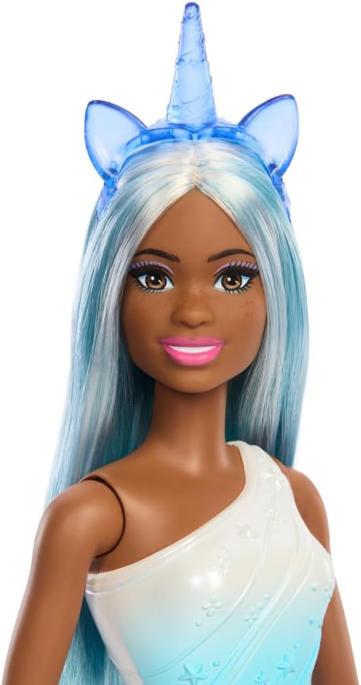 Barbie Unicorn Doll (Blue Hair) - Image 2
