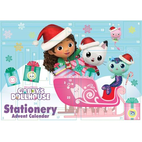 Gabby's Dollhouse Stationery Set Advent Calendar, alternate view