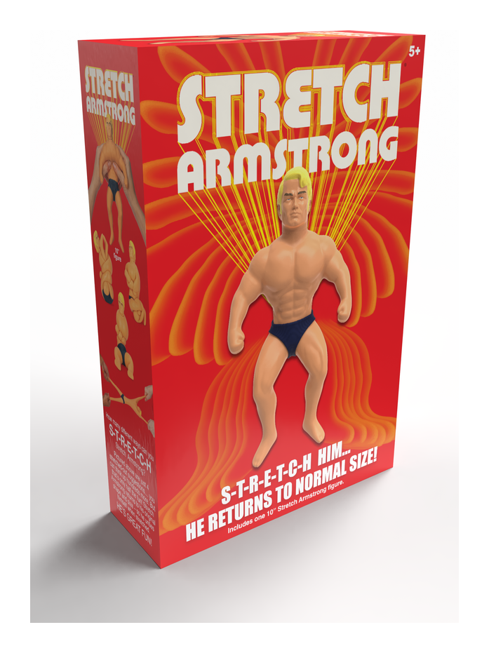 Stretch Armstrong Retro Figure Large 10 Inch