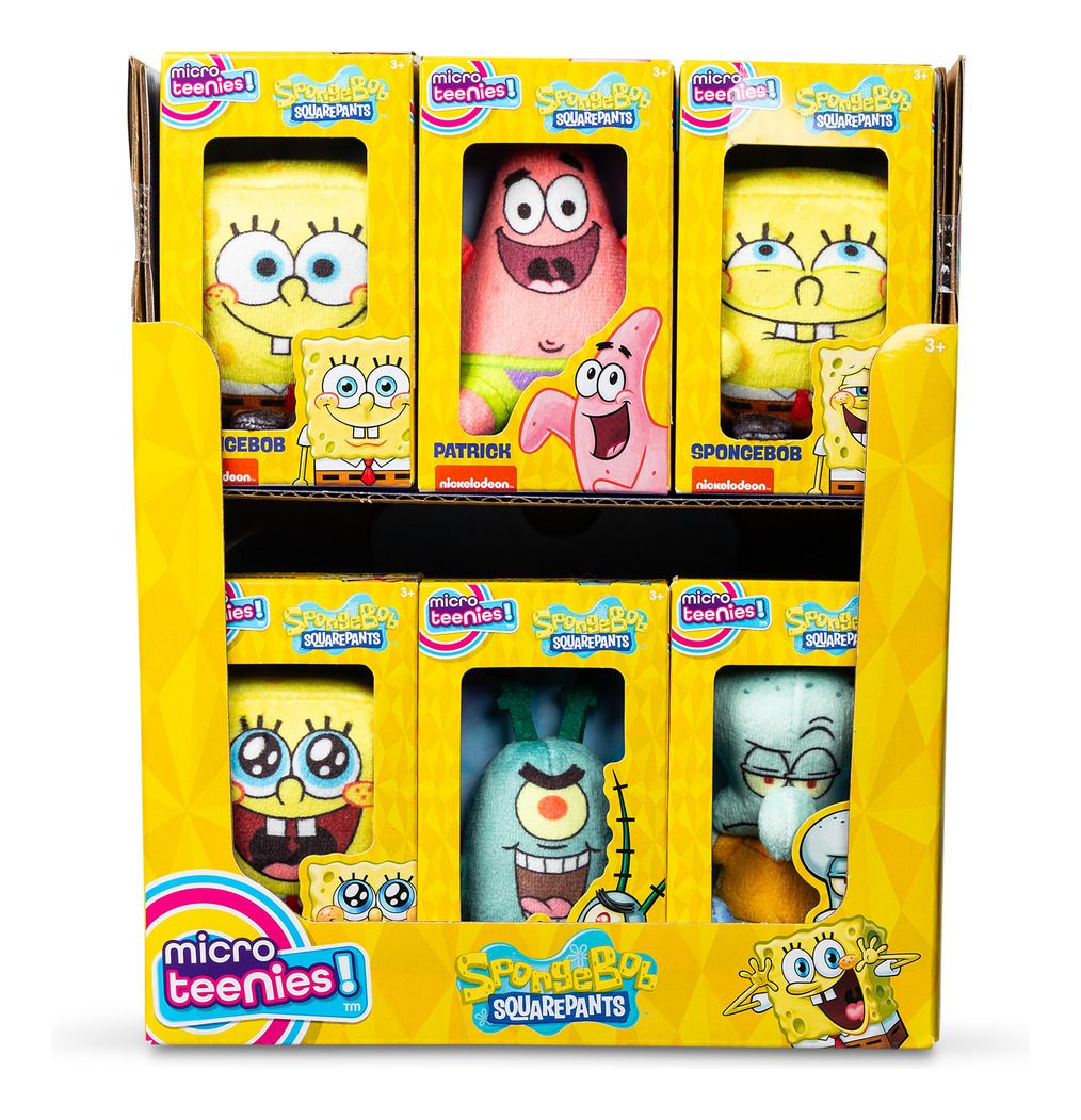 Micro Teenies Spongebob Squarepants Collectible Figures (Assortment)