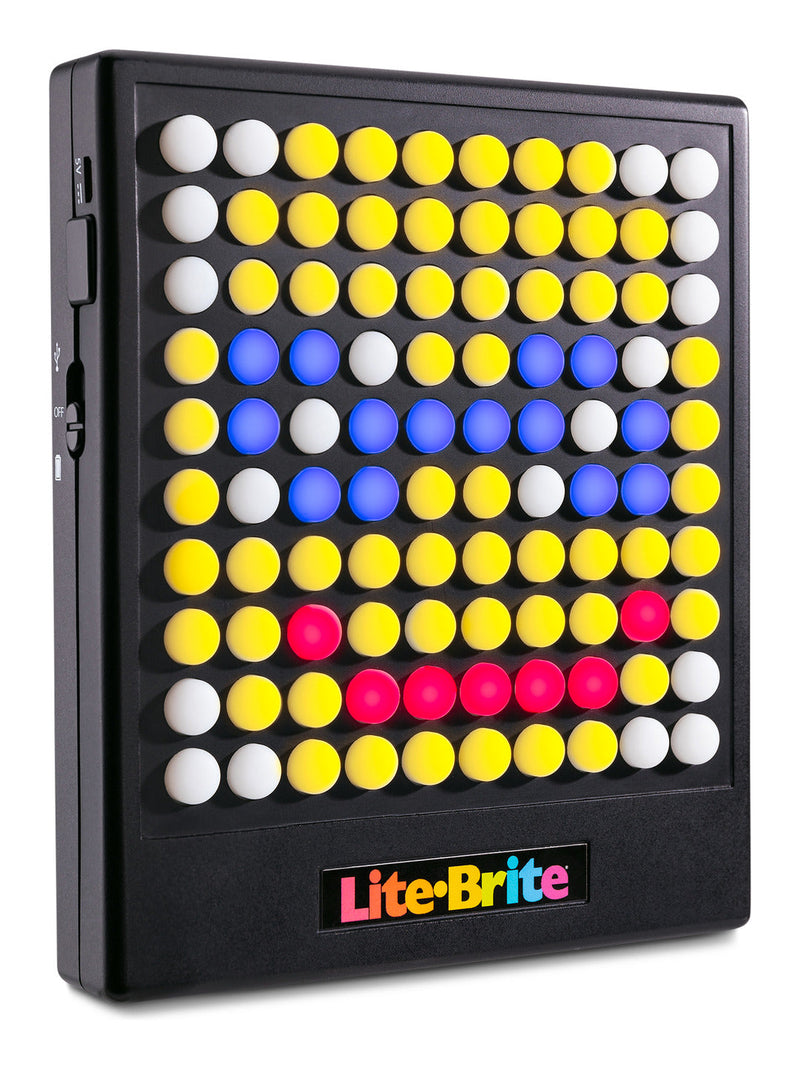Lite Brite Touch, rear view