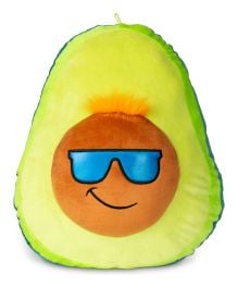 Funky Avocado Orange 38cm Plush Toy in Polybag