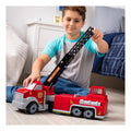 Tonka - Steel Classics - Hook & Ladder Fire Truck, showing reverse
