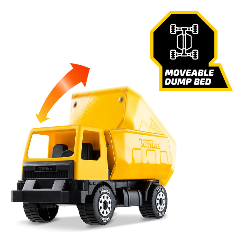 Tonka - Steel Classics Giga Series Dump Truck, rear view