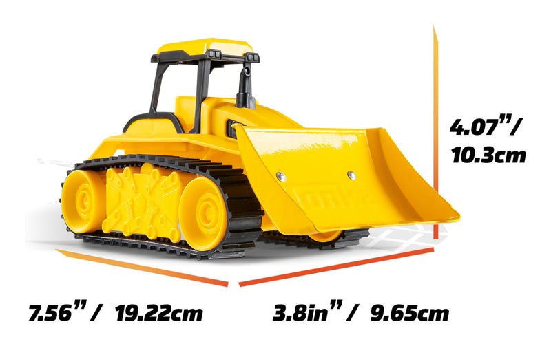 Tonka - Steel Classics Giga Series Bulldozer, side angle