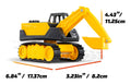 Tonka - Steel Classics Giga Series Excavator, close-up detail